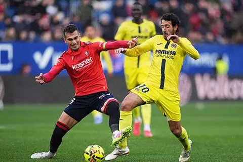 الدوري الإسباني.. التعادل يحسم مباراة أوساسونا وفياريال 